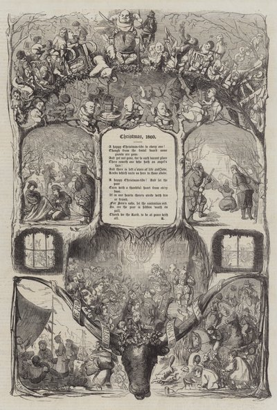Christmas by George du Maurier